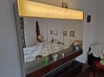 Vintage retro Spiegelkast met Verlichting 1960 / 1970, Ophalen, Gebruikt, 125 cm of meer, 150 tot 200 cm