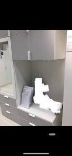 IKEA platsa kasten combinatie wit/ lichtgrijs, Ophalen, Gebruikt