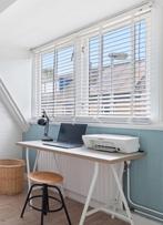 Simpel bureau incl. kruk en lamp, Huis en Inrichting, Bureaus, Ophalen, Zo goed als nieuw, Bureau