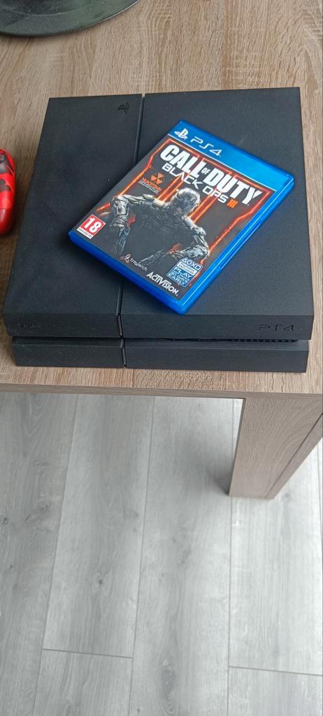 PS4 1TB + Black Ops 3 + 2 Controllers, Spelcomputers en Games, Spelcomputers | Sony PlayStation 4, Gebruikt, Original, 1 TB, Met 2 controllers