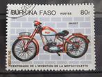 POSTZEGEL  BURKINO FASO 1985 - MOTOR   =760=, Postzegels en Munten, Postzegels | Afrika, Ophalen of Verzenden, Overige landen
