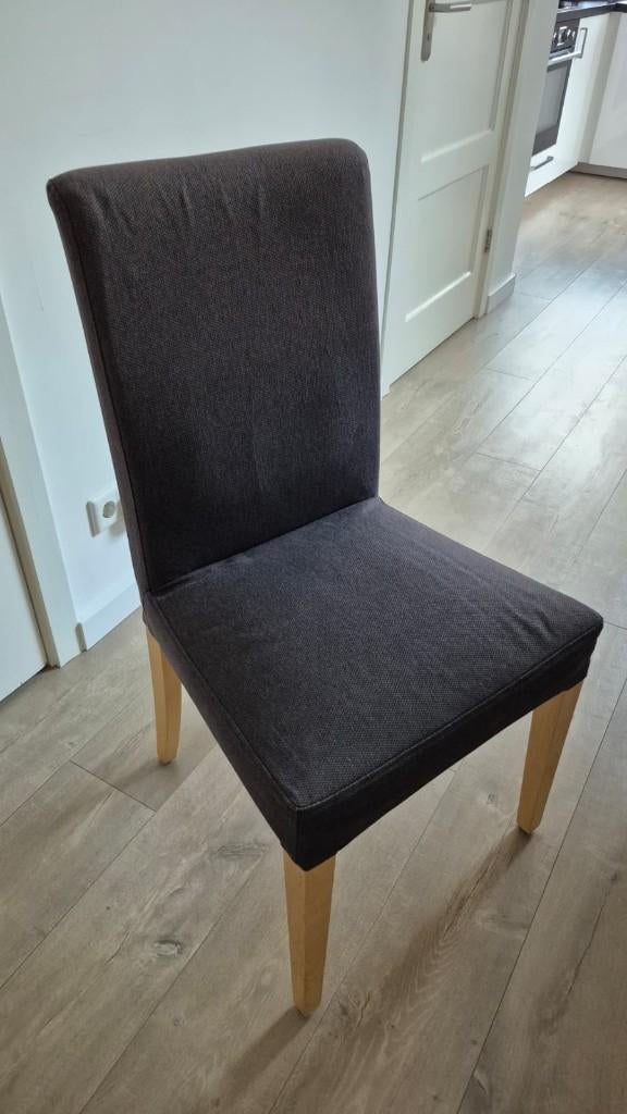 6 IKEA HENRIKSDAL stoelen, Huis en Inrichting, Stoelen, Ophalen, Overige kleuren, Zo goed als nieuw, Stof