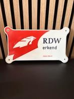 Muurschild / wandbord RDW erkend / RDW erkennig, Verzenden, Nieuw, Reclamebord