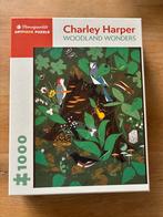 Pomegranate Charley Harper Woodland Wonders Puzzel 1000 Stuk, Ophalen, 500 t/m 1500 stukjes, Zo goed als nieuw, Legpuzzel