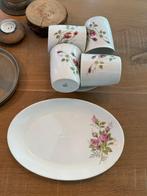 kop&schotels + schaaltje met rozen Winterling Marktl.Bavaria, Antiek en Kunst, Antiek | Servies los, Ophalen