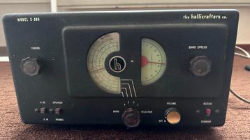 Vintage Hallicrafters S-38B Communicatie Ontvanger beschikbaar voor biedingen