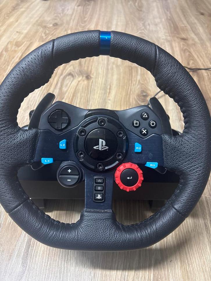 Logitech G29 racestuur + pedalen + schakelpook, Spelcomputers en Games, Spelcomputers | Overige, Zo goed als nieuw, Ophalen of Verzenden