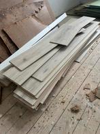 2 stapels laminaat, denk zo’n 25m2, Huis en Inrichting, Ophalen, Gebruikt, 25 tot 50 m², Grijs