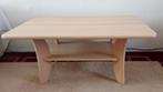 Blank eiken salontafel, Gebruikt, 100 tot 150 cm, Minder dan 50 cm, Rechthoekig