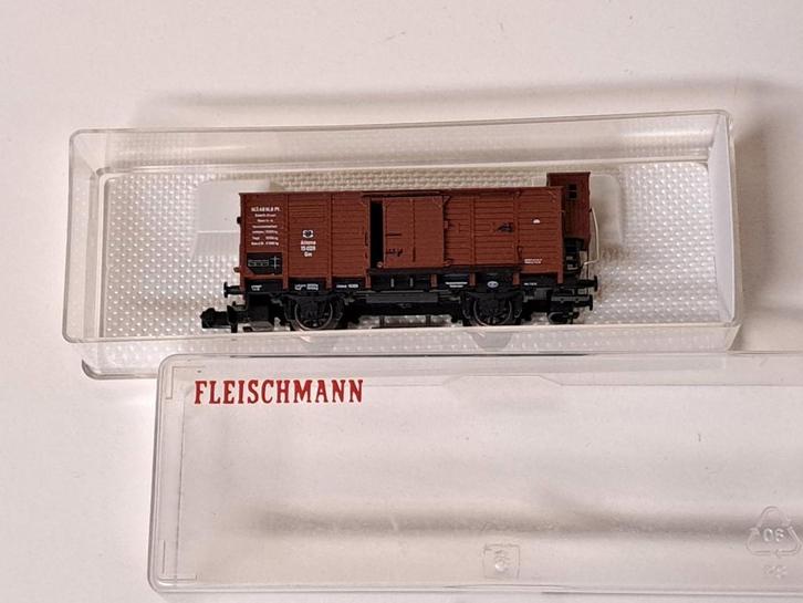 Fleischmann goederenwagon, art. 8866, Hobby en Vrije tijd, Modeltreinen | N-Spoor, Gebruikt, Wagon, Gelijkstroom, Fleischmann