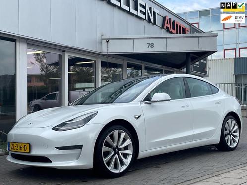 Tesla Model 3 Long Range AWD 75 kWh | Autopilot | Wit leder, Auto's, Tesla, Bedrijf, Te koop, Model 3, 4x4, ABS, Airbags, Airconditioning