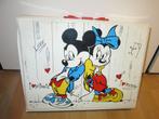 Mickey en Minnie Mouse koffer, Verzenden, Mickey Mouse, Gebruikt, Tas, Koffer of Zak