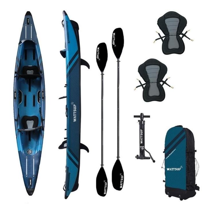 Wattsup Opblaasbare Dropstitch Kajaks ! Vanaf 575 Euro !, Watersport en Boten, Kajaks, Nieuw, 1-persoons, Ophalen