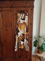 Leuke kleurige zomer jurk  van Miraia made Italy  mt 38/40, Maat 38/40 (M), Miraia, Bruin, Ophalen of Verzenden