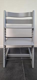 Stokke tripp trapp Storm Grey in nieuwstaat, Kinderen en Baby's, Kinderstoelen, Ophalen, Zo goed als nieuw, Meegroeistoel