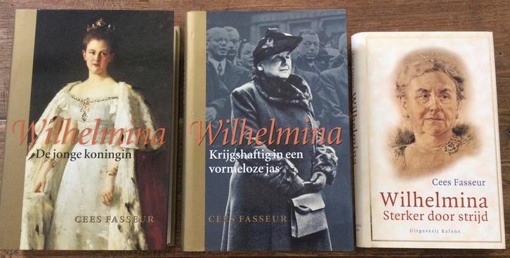 Wilhelmina -  1-2 en 3 -Cees Fasseur, Boeken, Biografieën, Nieuw, Ophalen of Verzenden