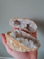 Bergkristal geode, Verzamelen, Mineralen en Fossielen, Ophalen of Verzenden