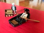 Playmobil piraten en schatkist, Ophalen of Verzenden, Gebruikt, Los playmobil