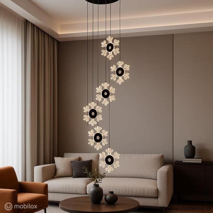 Online Veiling: LED Hanglamp – B074/6 – 3000K – Warm Wit ..., Huis en Inrichting, Lampen | Hanglampen, Nieuw
