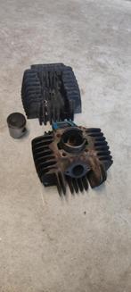 Cilinder + Zuiger + cilinder kop (mist zuigerpen), Ophalen of Verzenden, Gebruikt, Cilinder