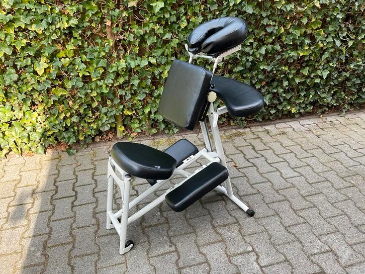 Stevige massagestoel, inklapbaar, Sport en Fitness, Massageproducten, Zo goed als nieuw, Massagestoel of Kussen, Ophalen