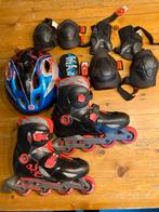 Skeelers maat 34-36 + bescherming, Overige merken, Kinderen, Ophalen of Verzenden, Inline skates 4 wielen