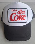 Vintage pet van coca cola zgan, Coca cola, One size fits all, Ophalen of Verzenden, Pet