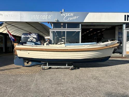 Interboat 22 uit 2005 met aangehangen roer en boegschroef, Watersport en Boten, Sloepen, Gebruikt, 10 tot 30 pk, 6 meter of meer