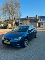 Seat Leon 1.8 TSI 180PK 2016 Blauw, Auto's, Voorwielaandrijving, Zwart, 4 cilinders, Alcantara