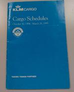 KLM Cargo Schedules 1994-1995, Ophalen of Verzenden