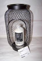 Ikea Toppig windlicht met kaars. Nieuw. Hoogte 32 cm, 25 tot 50 cm, Zwart, Nieuw, Ophalen of Verzenden