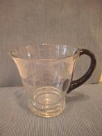Mooie geslepen glazen vintage waterkan, Antiek en Kunst, Ophalen of Verzenden