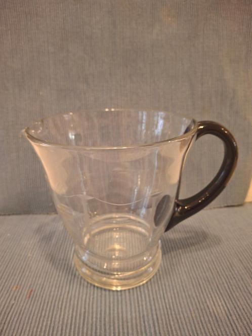 Mooie geslepen glazen vintage waterkan, Antiek en Kunst, Antiek | Glas en Kristal, Ophalen of Verzenden