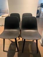 Ikea Odger Stoelen - Set van 4, Huis en Inrichting, Stoelen, Ophalen, Kunststof, Gebruikt, Zwart