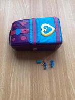 Polly pocket beach backpack met popje en accessoire, Gebruikt, Ophalen of Verzenden