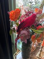 Kunst papegaai 2 stuks, Ophalen of Verzenden, Zo goed als nieuw, Binnen