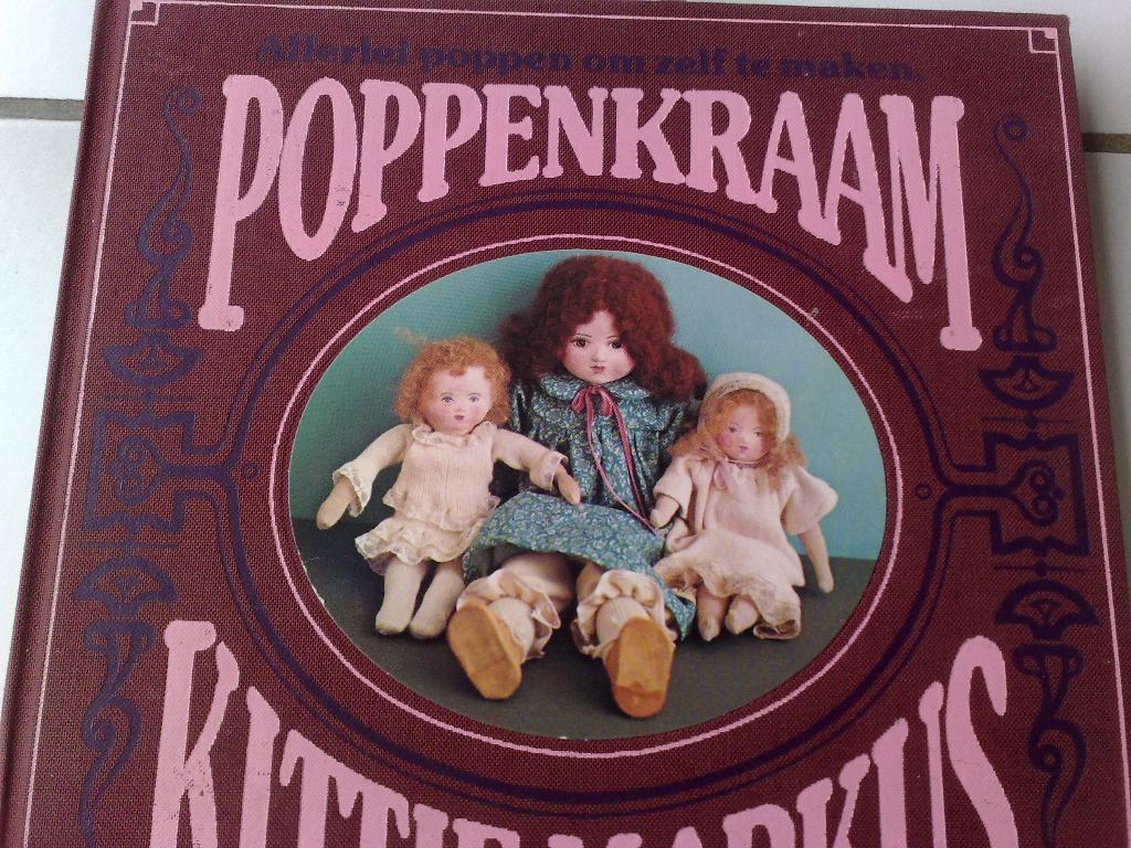 Poppenkraam - Kittie Markus allerlei poppen om zelf te maken, Verzenden, Pop