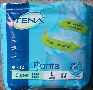 Tena pants 12 stuks maat L beschikbaar voor biedingen