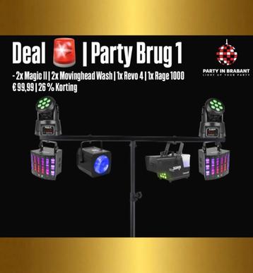 PartyBrug 1 DEAL - 26% Korting | Door en voor klanten | PIB beschikbaar voor biedingen