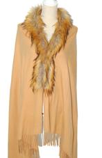 Nieuwe Rino & Pelle cape, vest, one size, Kleding | Dames, Truien en Vesten, Maat 38/40 (M), Bruin, Verzenden, Zo goed als nieuw