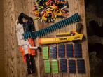 Nerf Fortnite en X-Shot minigun, Ophalen of Verzenden, Zo goed als nieuw