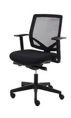 Nieuw | WPD-Line Core Bureaustoel | Zwart | NEN1335 | Mesh, -, Zwart, -, Nieuw