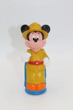 Mickey Mouse talking pratende scout padvinder safari vintage, Verzenden, Mickey Mouse, Zo goed als nieuw, Beeldje of Figuurtje