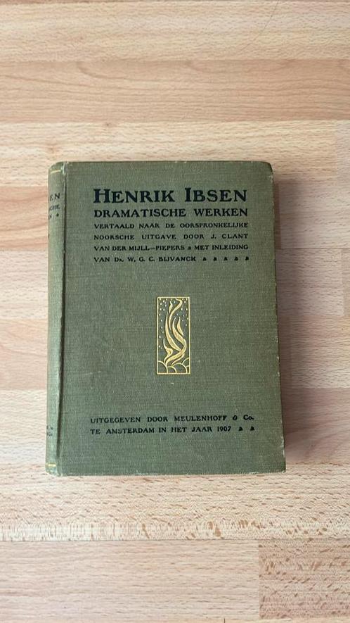 Henrik Ibsen, Dramatische werken, Antiek en Kunst, Antiek | Boeken en Bijbels, Ophalen of Verzenden