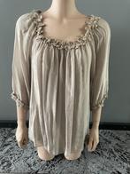NIEUW Blouse, beige, maat 38/40, Ophalen of Verzenden, Nieuw, Maat 38/40 (M), Beige