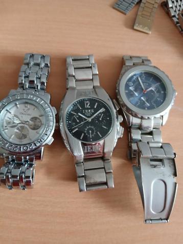 Lot Horloges - Batterij Nodig beschikbaar voor biedingen