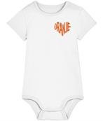 Oranje Neon  Strijkembleem, Ophalen of Verzenden, Nieuw, Jongetje of Meisje