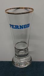 PERNOD glas, blauwe logo (#1), Ophalen of Verzenden, Zo goed als nieuw, Borrel- of Shotglas