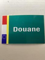 Sticker Douane, Verzenden, Zo goed als nieuw