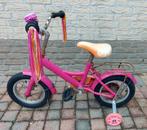 Roze kinderfiets 12inch incl. zijwielen, Fietsen en Brommers, Fietsen | Kinderfietsjes, Ophalen, Gebruikt, Minder dan 16 inch